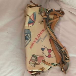 Dooney and bourke mini east/west slouch